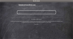 Desktop Screenshot of latesterroticaarchives.com